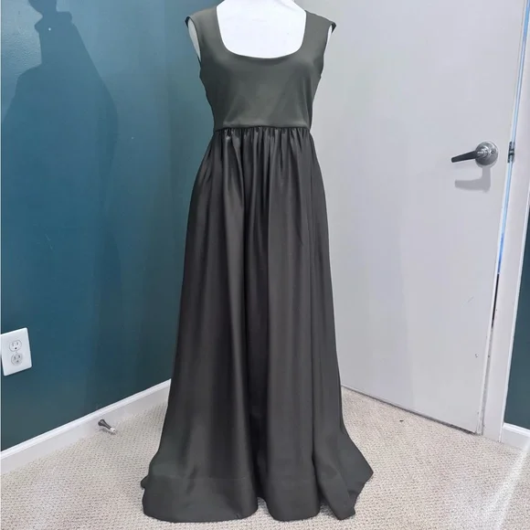 Cynthia Rowley Silk Maxi Dress, M - Picture 1 of 9